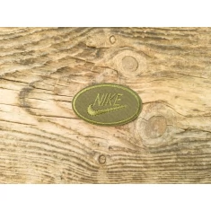 Термоаплікація Nike зелена 6,5х4 см арт. 15938