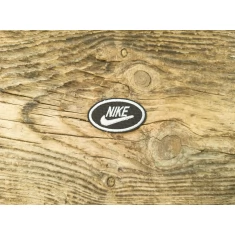 Термоаппликация Nike ч/б 5х3 см арт. 15963