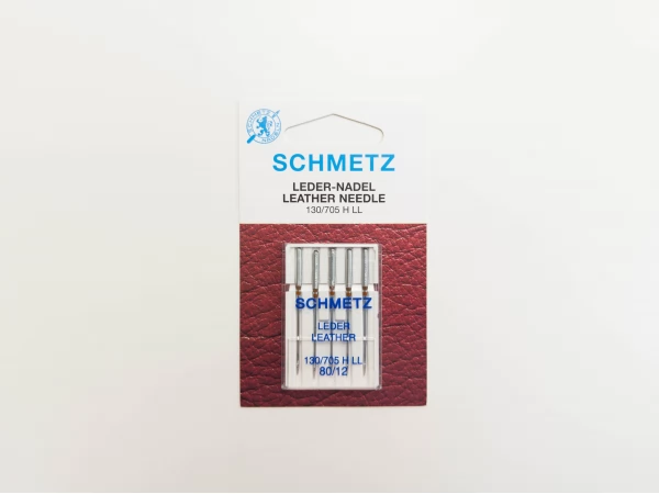 Набір голок Schmetz Leather №80