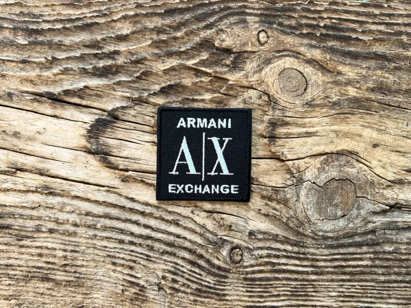 Термоаплікація Armani Exchange 5х5 см арт. 16355
