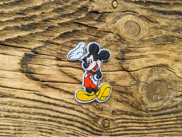 Термоаплікація Mickey Mouse 4х5,5 см арт. 15017