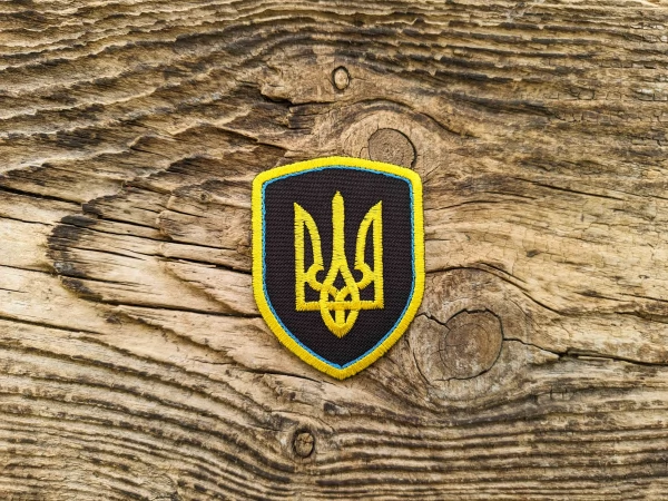 Термоаппликация Герб Украини 5,5х7 см арт. 15710