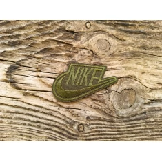 Термоаплікація Nike зелена 7х4 см арт. 15727